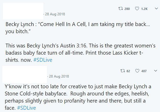 A significant audience among the WWE Universe thinks that Becky is the new Austin