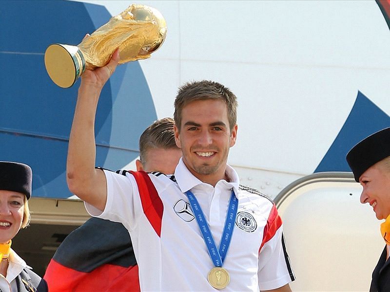 Philipp Lahm is now a World Cup winner