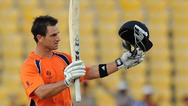 Ryan Ten Doeschate scored two centuries in the World Cup 2011, against Ireland and England.