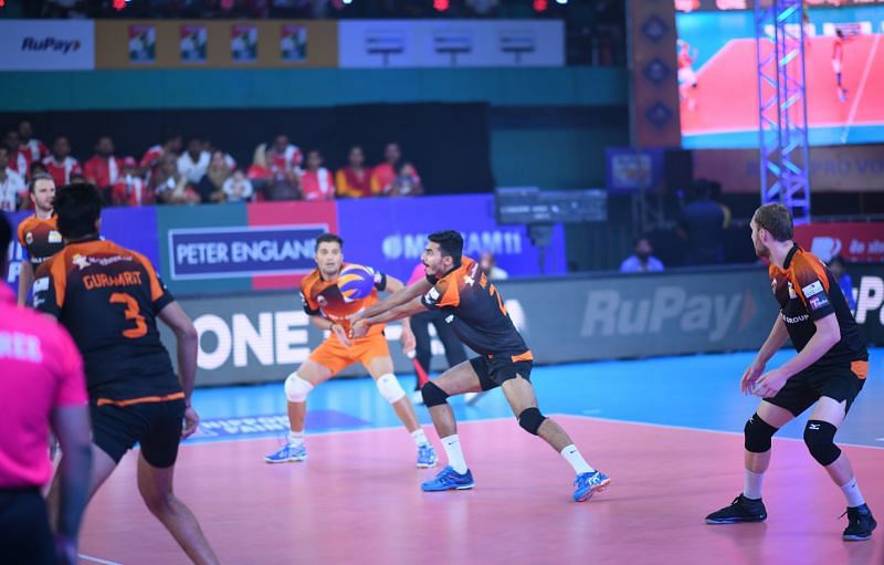 Amit Kumar was one of the young players of RuPay PVL