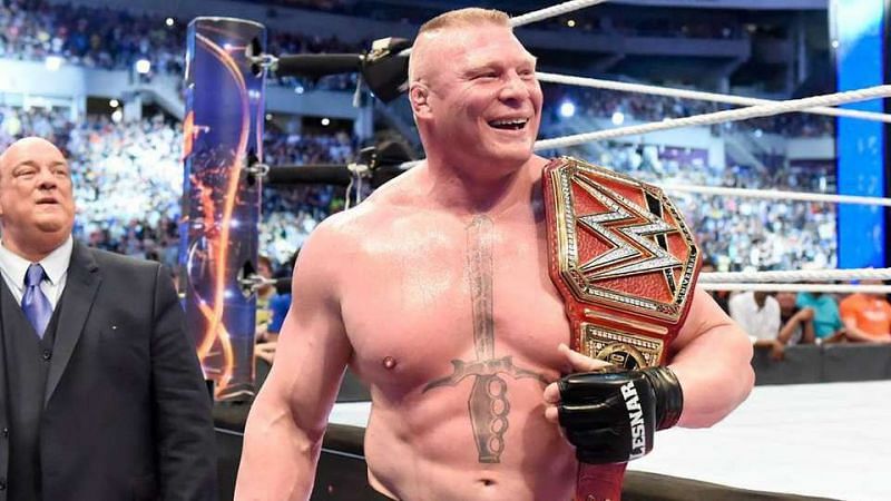 Brock Lesnar won the Universal Championship at WrestleMania 33 for the first time