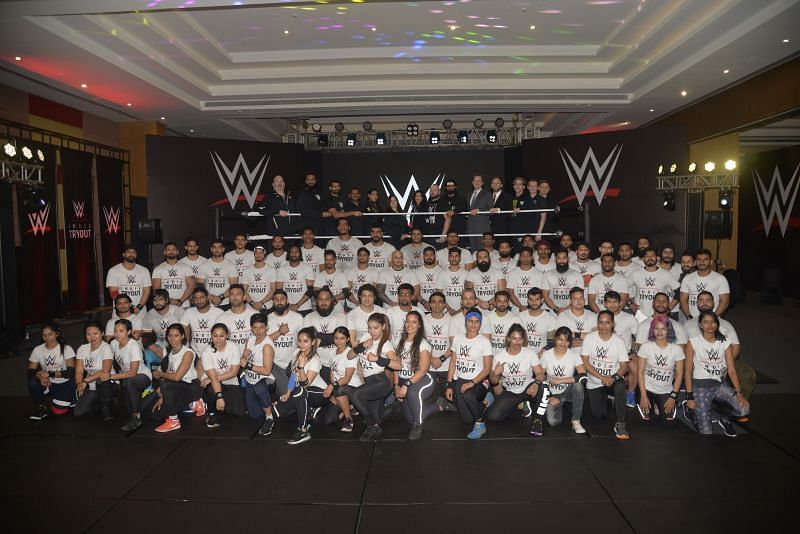 60 men and 20 women tried to follow their WWE dreams