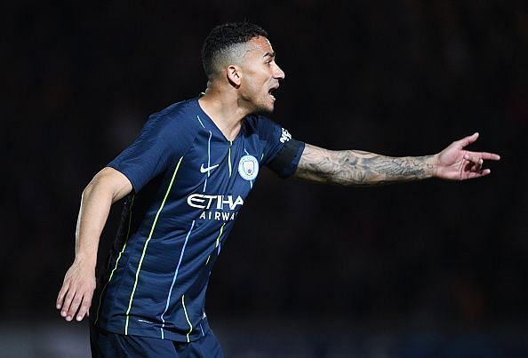 Danilo will be eager for more first-team action.
