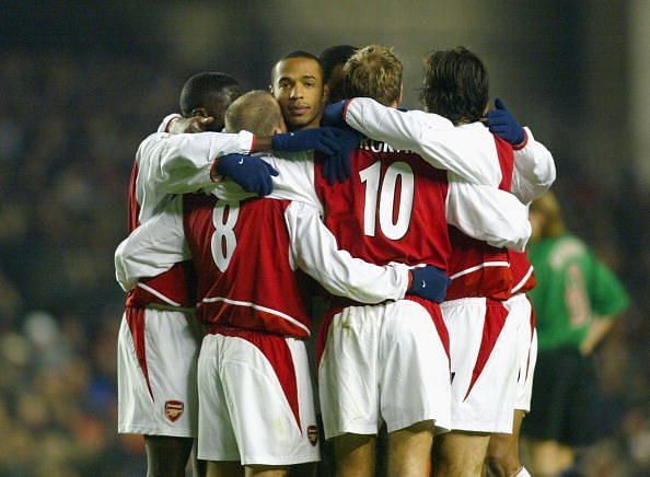 Arsenal had an impressive squad in 2003