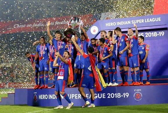 Bengaluru FC clinched the title for the first time. 