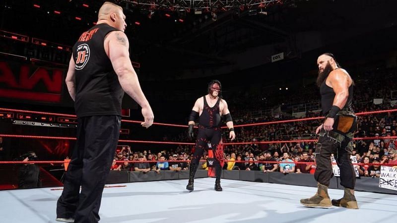 Brock was legit hurt by Braun&#039;s knee at Royal Rumble 2018