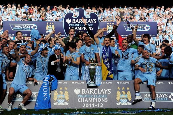 Manchester City won the 2012 EPL title in dramatic circumstances