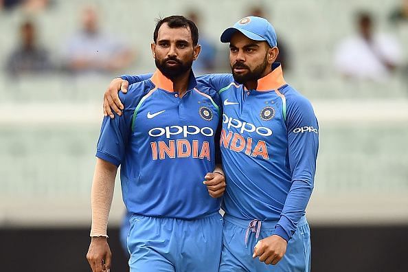 Mohammed Shami Hopeful to Keep their Intact Record Against Pakistan Intact. Courtesy: BCCI / Twitter