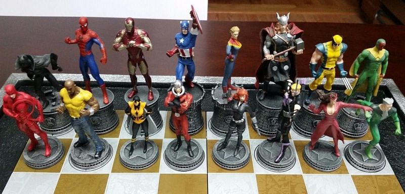 wrestling chess set