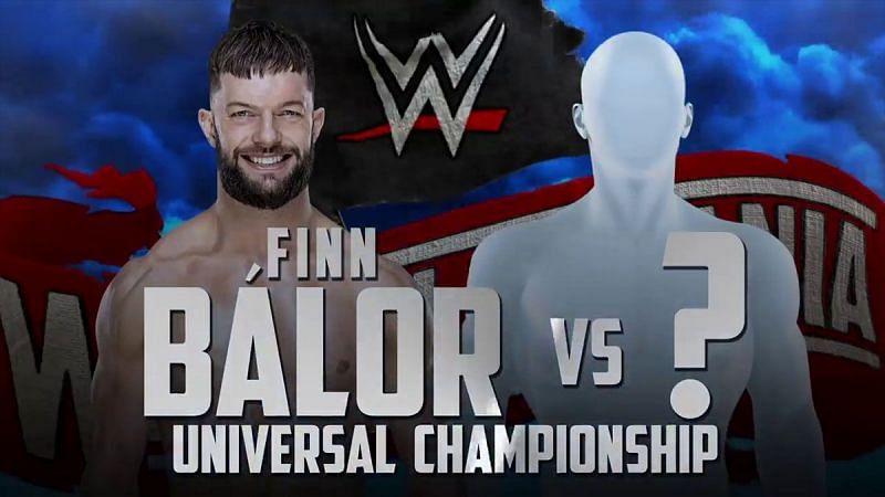 Image result for finn balor versus universal champion wrestlemania 36