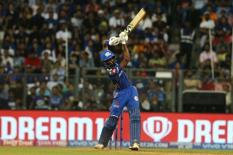 Hardik Pandya showed great consistency with his merciless hitting (Pic courtesy - BCCI/iplt20.com)
