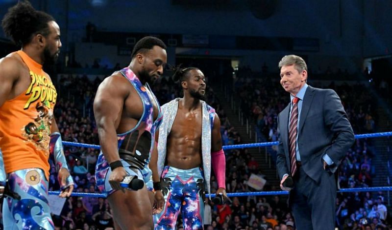 Vince with The New Day
