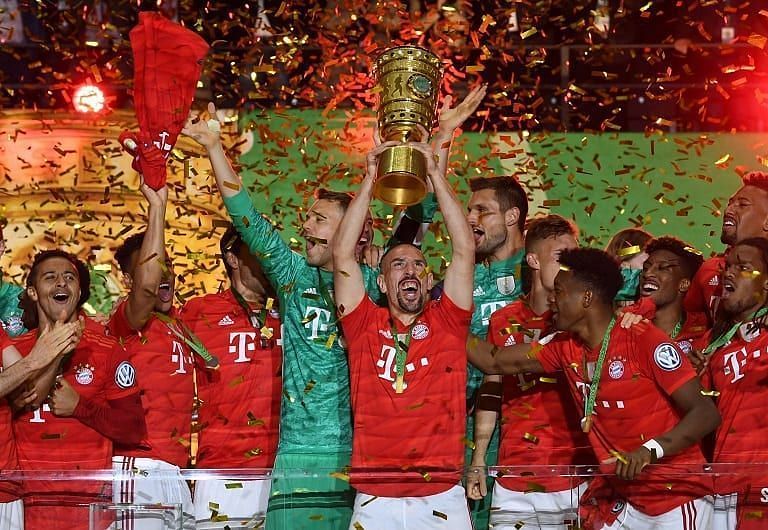 Bayern Munich won this year Bundesliga Title