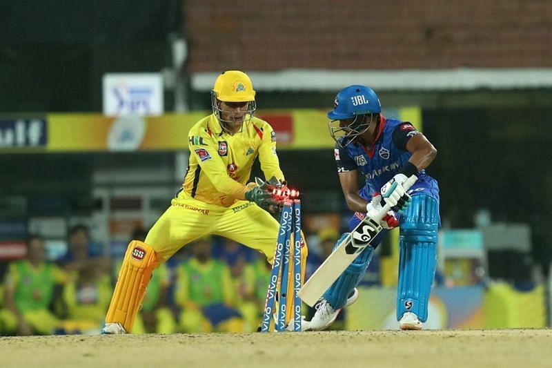 Dhoni, as usual, was lightning behind the stumps and completed two stumpings in today&#039;s match ( Image Courtesy - IPLT20/BCCI) Updated Points Table Updated Points Table
