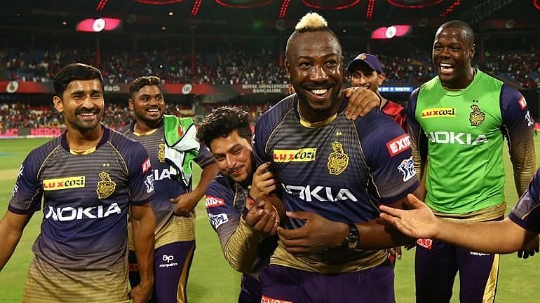 Andre Russell was the star for Kolkata Knight Riders (Image courtesy - IPLT20/BCCI)