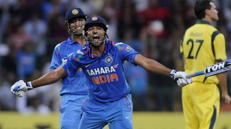 Rohit Sharma has three double centuries in ODIs