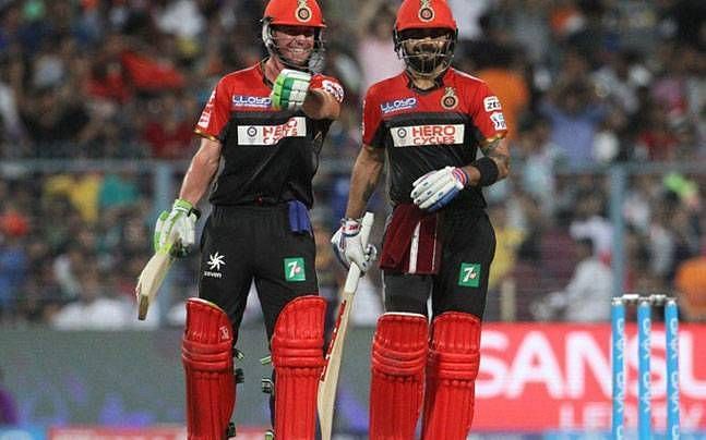 Virat got together with AB de Villiers to stitch together a 229-run partnership