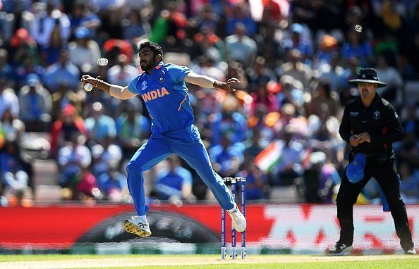 Bumrah bowled a string of yorkers in his final two overs