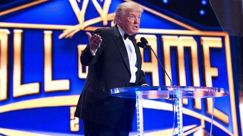WWE Hall of Famer Donald Trump