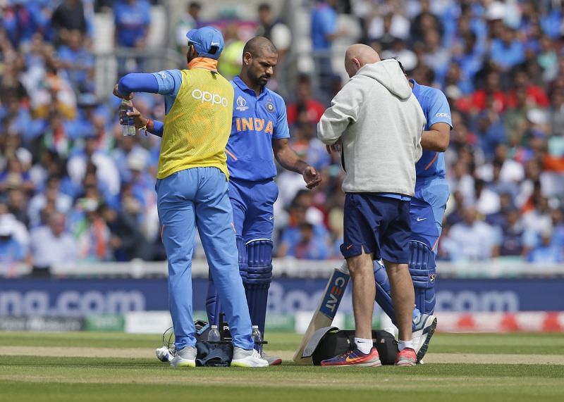 Shikhar Dhawan Ruled-out of Remaining world cup Matches