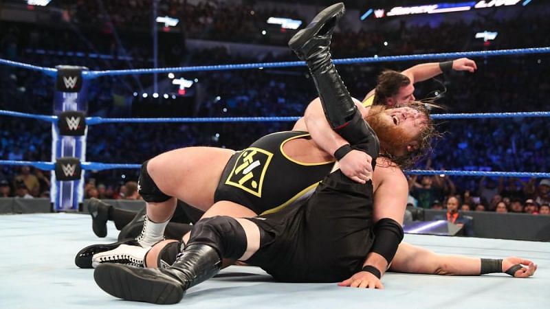 Kevin Owens took a pin on his first night as a face