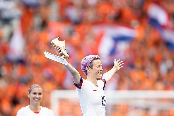 Megan Rapinoe won the Golden Boot and was the tournament&#039;s most colorful personality.