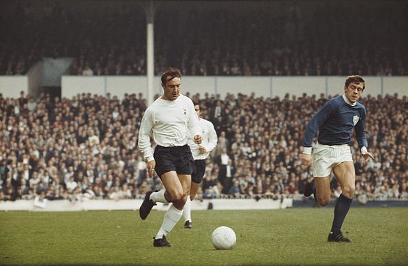 Jimmy Greaves Tottenham Hotspur v Leicester City 1968