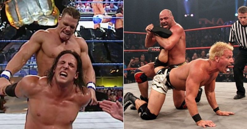 John Cena and Billy Kidman; Kurt Angle and Jeff Jarrett