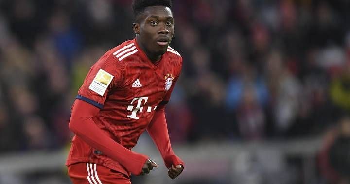 Alphonso Davies impressed as the left-back