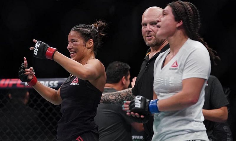 Julianna Pena turned things around to win her comeback fight against Nicco Montano