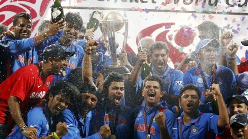 dhoni 2011 world cup