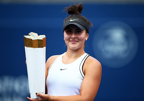 Bianca Andreescu has won two of the biggest titles on tour this year
