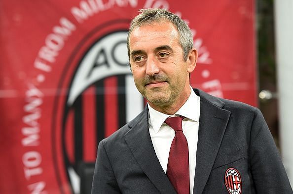 Marco Giampaolo is the 7th manager to depart the Rossoneri in 5 years.