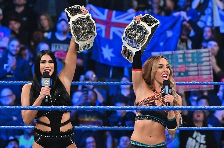 The company has pushed a lot of female talent over the past year on the back of the Tag Team Championships