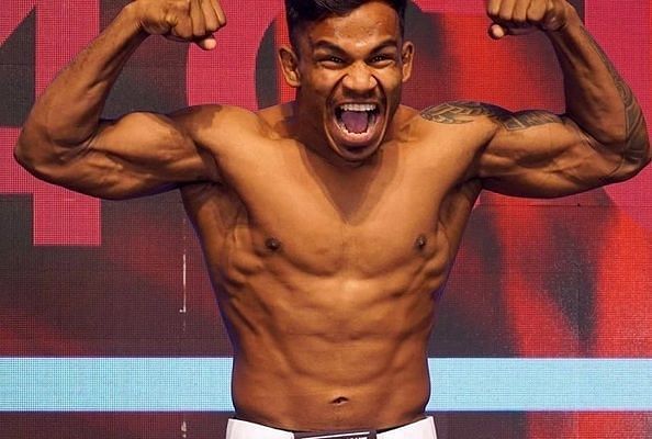 The exciting bantamweight, Agasa is one of the most well established and successful fighters in India today. Image Courtesy: tapology.com
