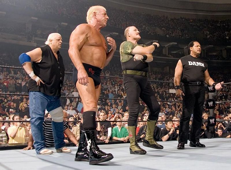Nature Boy Ric Flair, American Dream Dusty Rhodes, Sgt. Slaughter, and Ron Simmons comprised team legend in 2006.