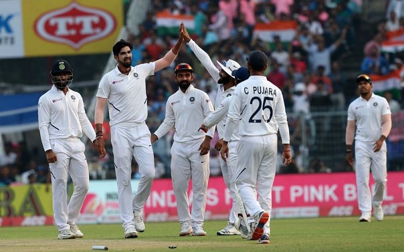 Ishant Sharma was the pick of the bowlers and finished with a 5-wicket haul