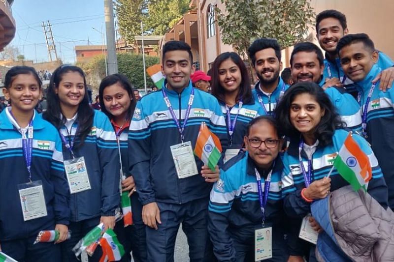 Indian table tennis players won all the gold medals on offer on the Day 4 of the South Asian Games 2019