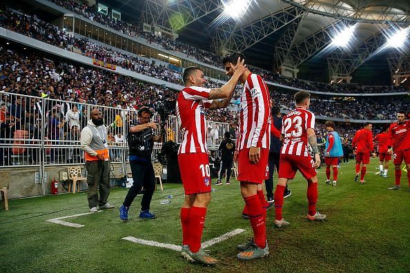 Atletico Madrid defeated Barcelona in the Spanish Super Cup semi-final