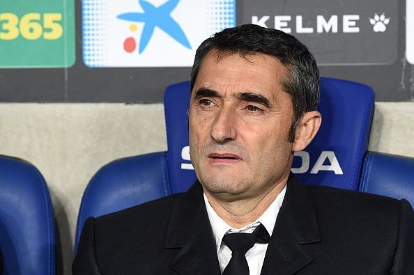 Valverde has been sacked as Barcelona manager
