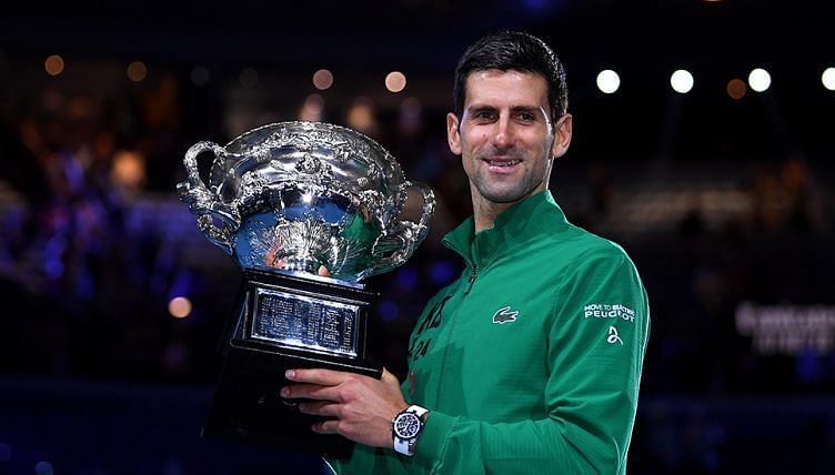 Djokovic hoists aloft a record-extending 8th Australian Open title to open the 2020 Grand Slam season