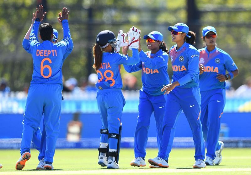 Radha Yadav&#039;s brilliant figures of 4/23 helped India beat Sri Lanka and finish the group stage unbeaten.