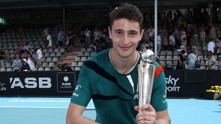 Ugo Humbert won his first career singles title at the 2020 Auckland Open