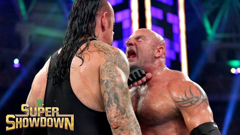 Goldberg faced The Undertaker at Super ShowDown last year