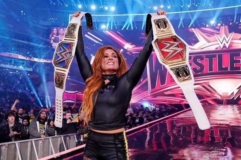 Becky Lynch&#039;s crowning glory was at WrestleMania 35 where she won the RAW and SmackDown women&#039;s title