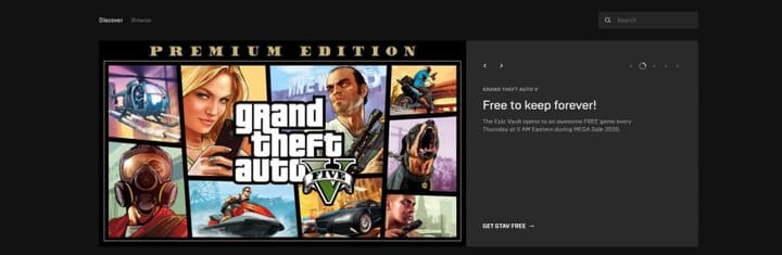 How To Download Epic Games Launcher For A Free GTA 5 Copy