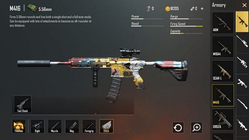 AKM vs M416 in PUBG Mobile