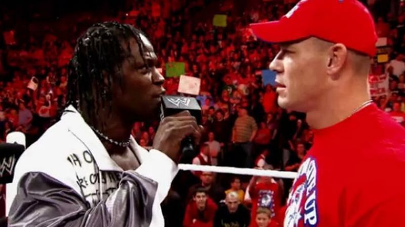 R-Truth and his childhood hero, John Cena