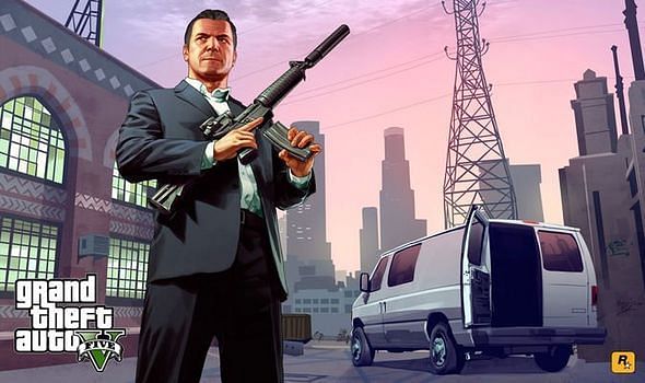 Expanded and enhanced version of GTA 5 in PS5. Image: Daily Express.