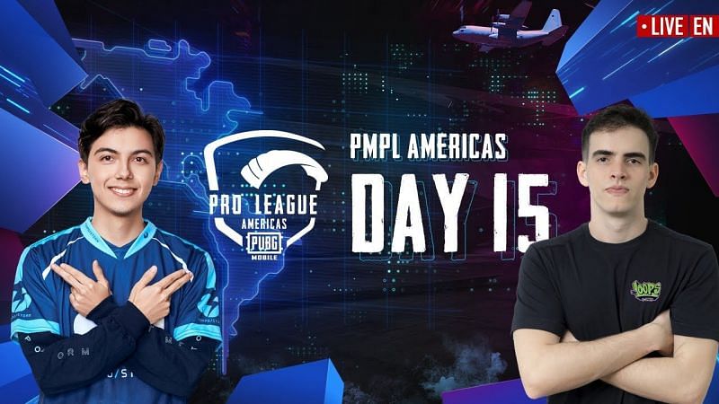 PMPL Season 1 Day 15 standings and results (Picture courtesy: PUBG Mobile eSports/YT)